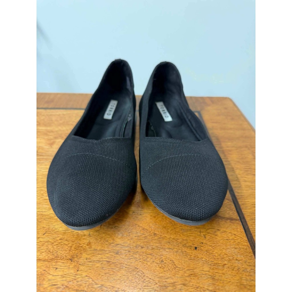 Torrid Womens Black Knit Pointed Toe Ballet Flats Shoes 11.5 WW 16303733 - Picture 3 of 10